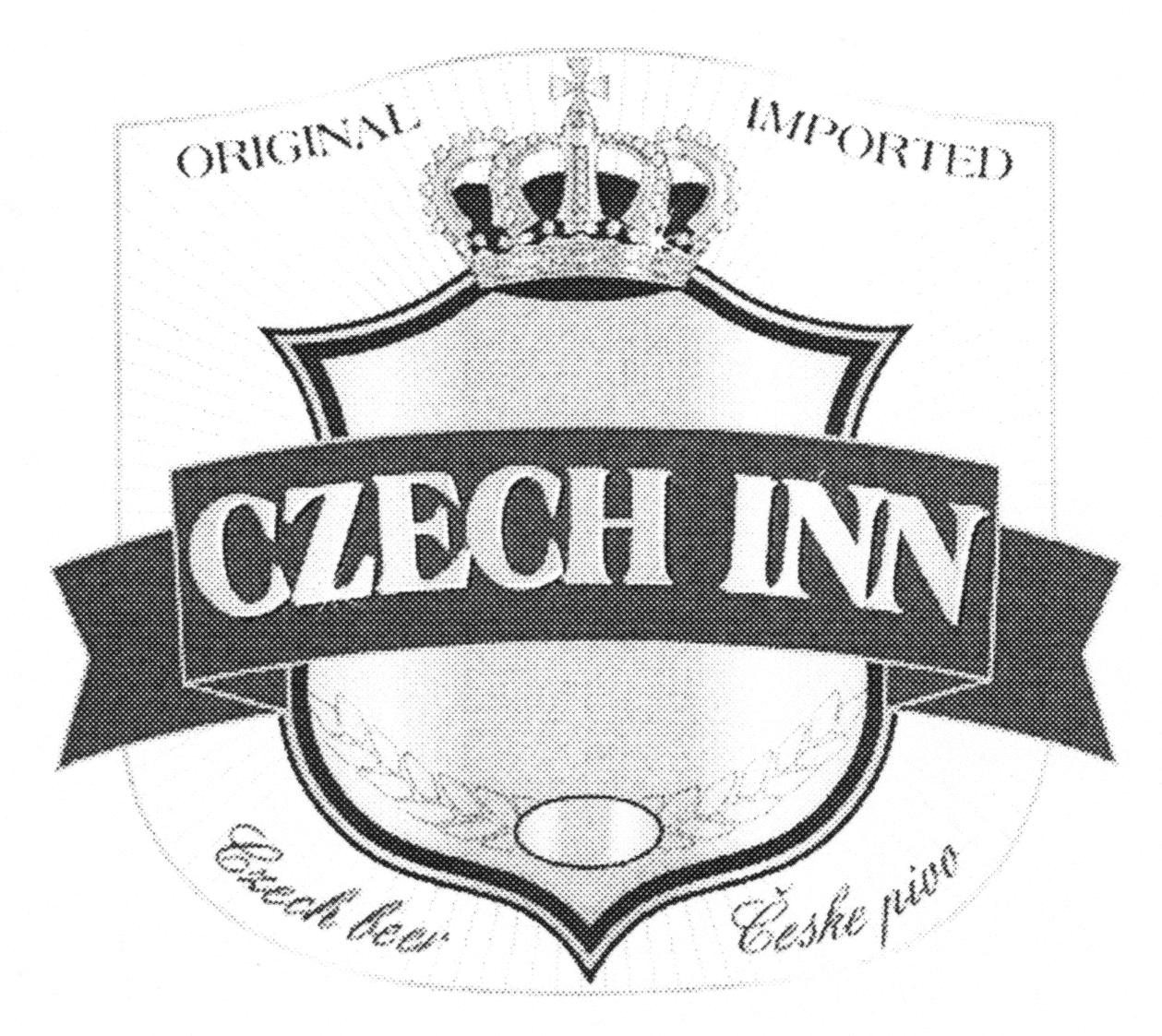 Prekės ženklas: CZECH INN ORIGINAL IMPORTED Czech beer Česke pivo
